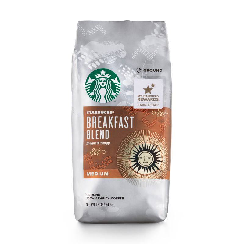 Photo 1 of 3pk of Starbucks Ground Medium Roast Coffee - Breakfast Blend - 12 Oz
BB:07/08/2022
