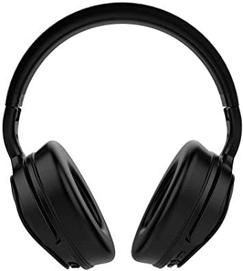Photo 1 of Monoprice BT-300ANC Wireless Over Ear Headphones - Black with (ANC) Active Noise Cancelling, Bluetooth, Extended Playtime