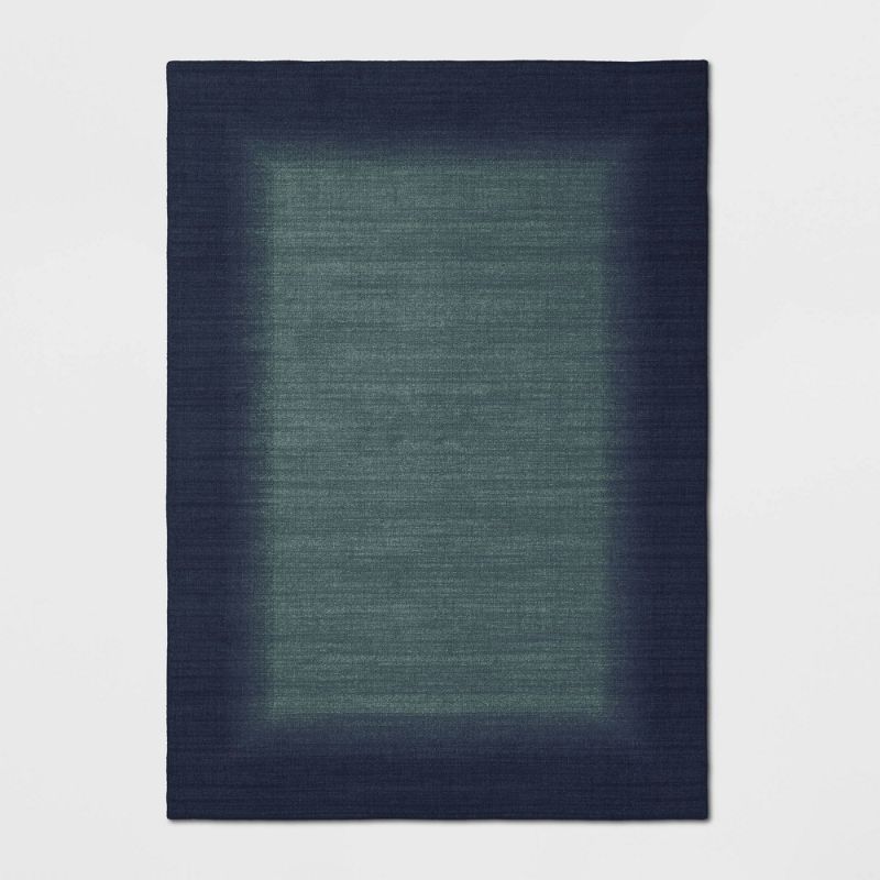 Photo 1 of 5'x7' Good Fashion Border Rug - Room Essentials