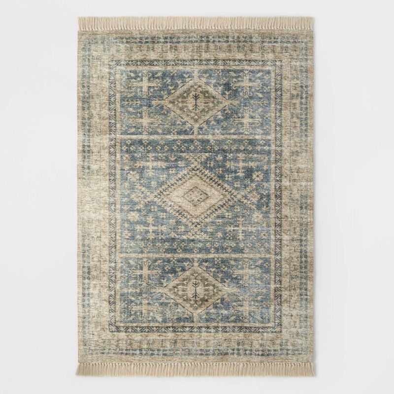 Photo 1 of 3'x5' Pine Brook Diamond Persian Style Rug - Threshold™ Designed with Studio McGee