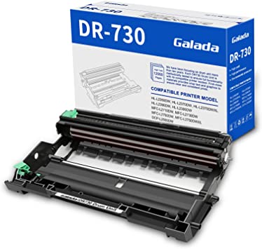 Photo 1 of Galada Compatible Drum Unit Replacement for Brother DR-730 DR730 for use in DCP-L2550DW MFC-L2710DW HL-L2390DW MFC-L2750DW HL-L2370DWXL HL-L2370DW MFC-L2750DWXL(1 Pack)