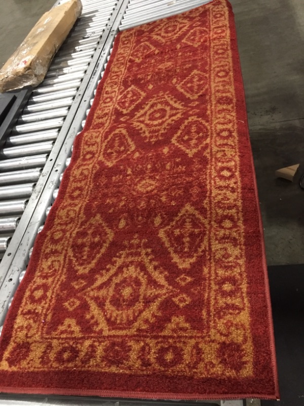 Photo 1 of 6X2 FT RED RUG 
