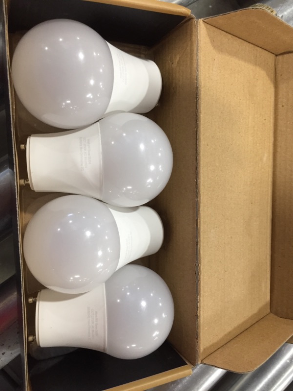 Photo 2 of Hansang GU24 LED Light Bulb,A19 Shape Bulb,9W (100W Equivalent),900 Lumens,2700K Warm White,Gu24 Twist Lock Base,Replacing CFL Ceiling Light for Home,Non-Dimmable 4 Pack
