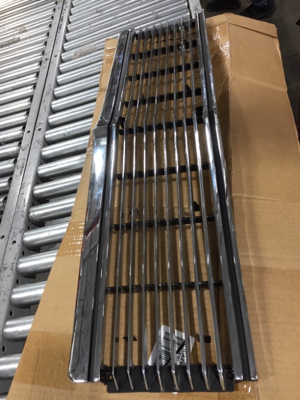 Photo 1 of Chrome hood grill 36x10
