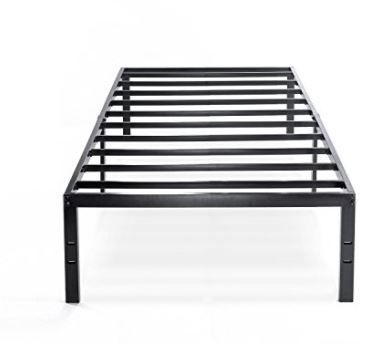 Photo 1 of Best Price Mattress Metal Platform Beds w/ Heavy Duty Steel Slat Mattress Foundation 14? – Black
