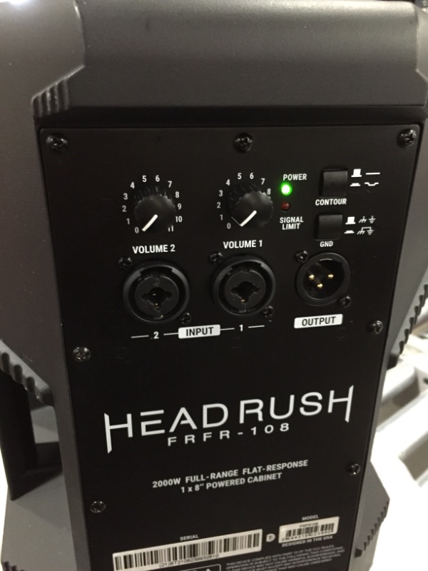 Photo 5 of HeadRush FRFR-108 | 2000W Full-Range Flat-Response Powered Guitar Cabinet
