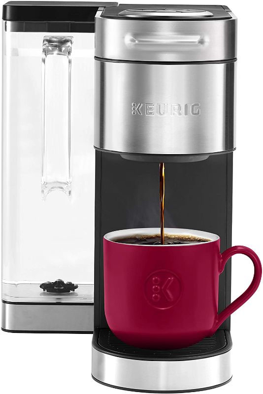 Photo 1 of Keurig K-Supreme Plus Coffee Maker, Single Serve K-Cup Pod Coffee Brewer, With MultiStream Technology, 78 Oz Removable Reservoir, and Programmable Settings, Stainless Steel
