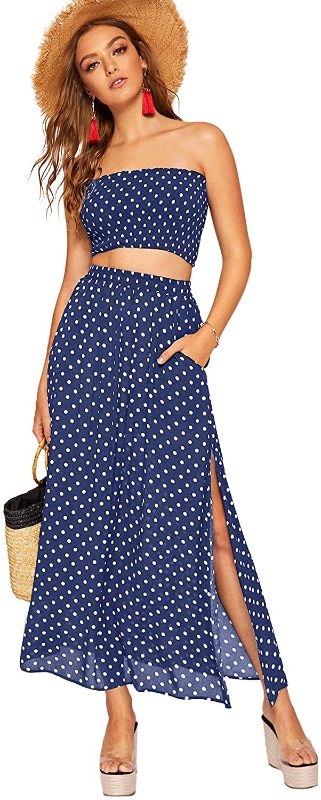 Photo 1 of  Women's Summer Printed 2 Piece Outfit Set  medium
