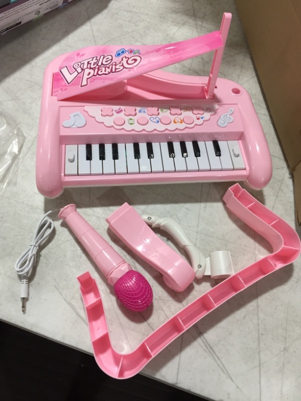 Photo 2 of  Piano Keyboard Toy for Kids PINK