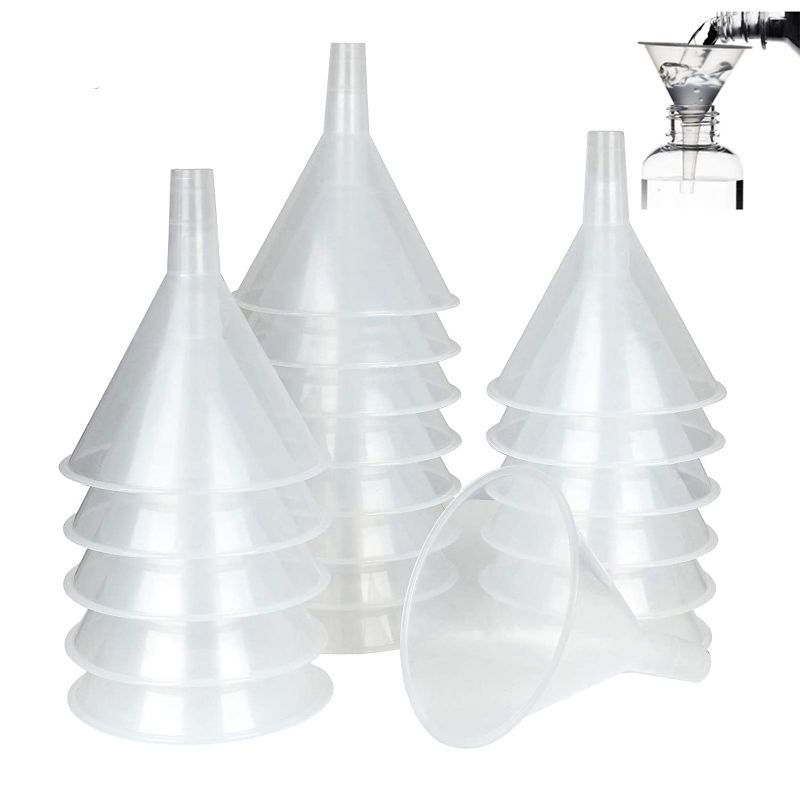 Photo 1 of 20Pcs Plastic Funnels Set