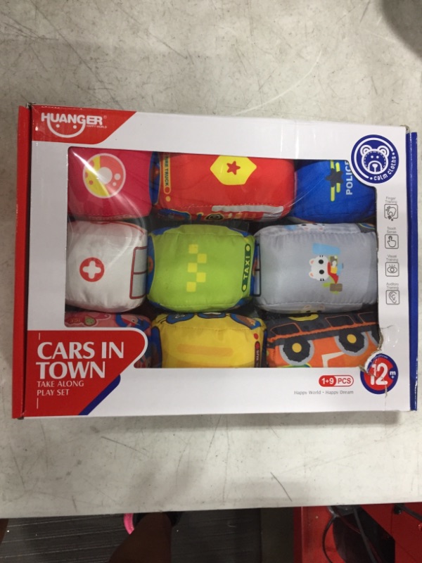 Photo 3 of Baby Car Toys 9 Vehicles with a Play mat/Storage Bag
