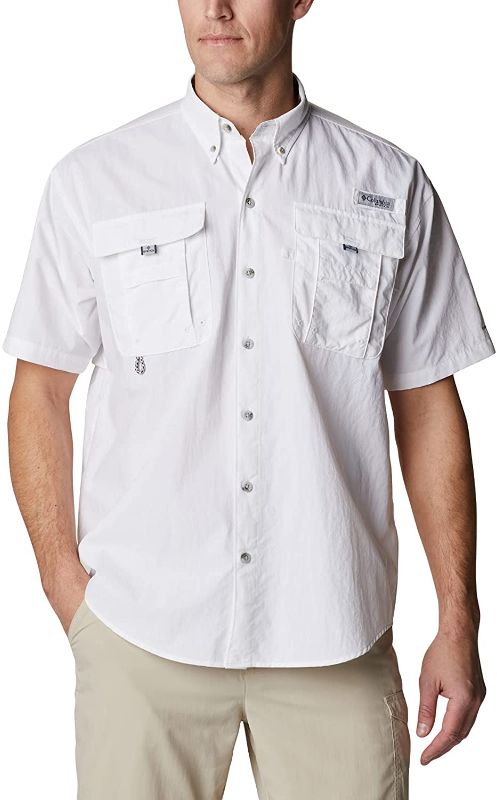 Photo 1 of Columbia Men's Bahama II UPF 30 Short Sleeve PFG Fishing Shirt medium
