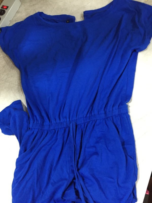 Photo 2 of Womens Casual Short Sleeve Jumpsuit medium