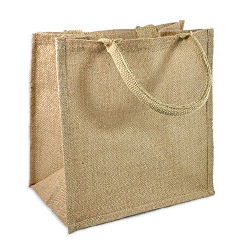 Photo 1 of  Jute Book Bag Pack of 6