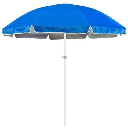 Photo 1 of 6.5' Portable Beach and Sports Umbrella by Trademark Innovations (blue)