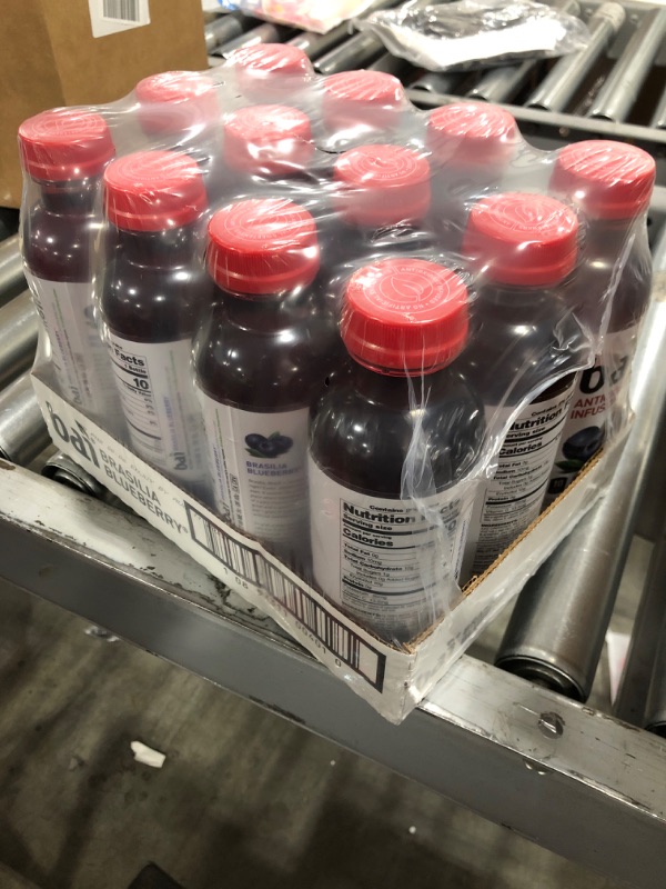 Photo 2 of Bai Flavored Water, Brasilia Blueberry, Antioxidant Infused Drinks, 18 Fluid Ounce Bottles, 12 Count **BEST                                    BY:08/11/2022**