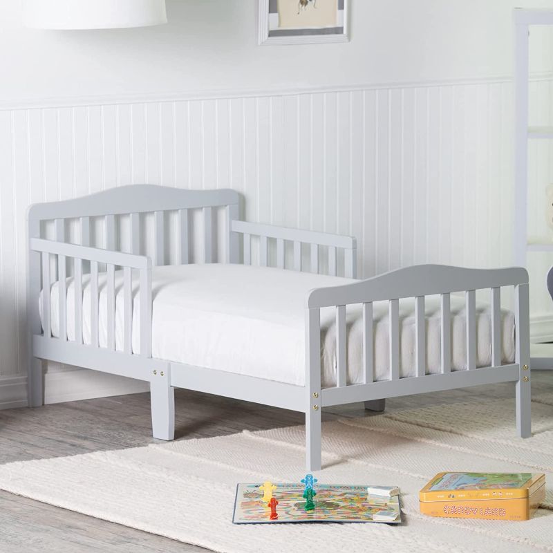 Photo 1 of Orbelle Trading Toddler Bed, Grey
