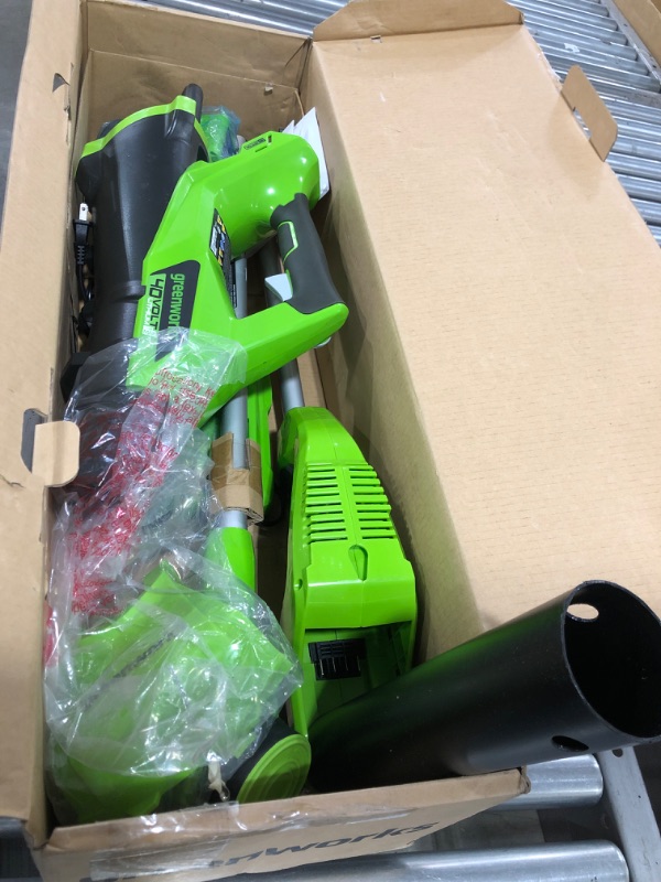 Photo 2 of Greenworks STBA40B210 G-Max 40V Cordless String Trimmer and Blower Combo Pack