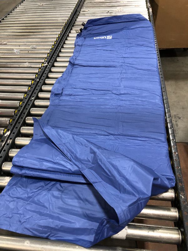 Photo 1 of Ubon Double Camping Sleeping Pad Self- Inflating Camping Mattress with Pillows 2 Person Lightweight air Mattress Backpacking for Tent - Sky Blue