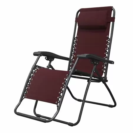 Photo 1 of Caravan Sports Infinity Zero Gravity Chair, Burgundy
