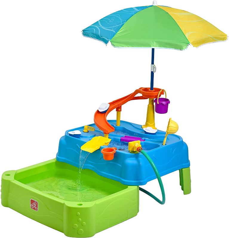 Photo 1 of Step2 Waterpark Wonders Two-Tier Water Table | Kids Water Table