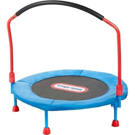 Photo 1 of Little Tikes - Easy Store Trampoline - Red/Blue/Black
