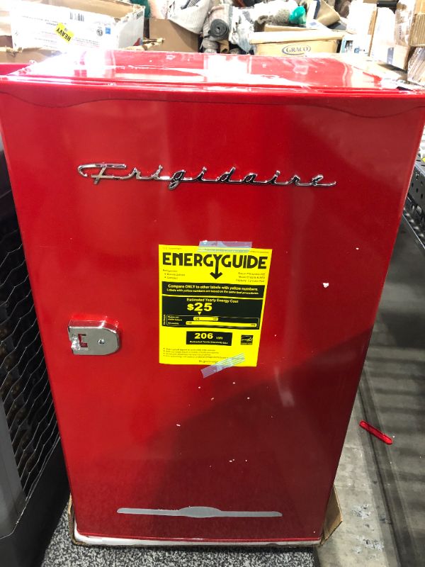 Photo 2 of Frigidaire - Retro 3.2 Cu. Ft. Mini Fridge - Red