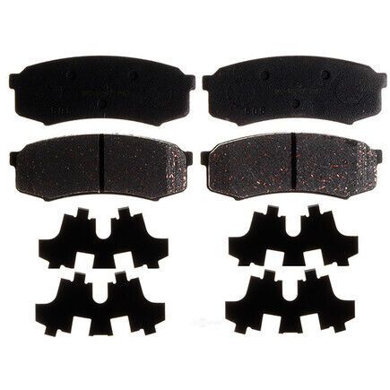 Photo 1 of Acdelco 14D606CH Ceramic Rear Disc Brake Pad Set
