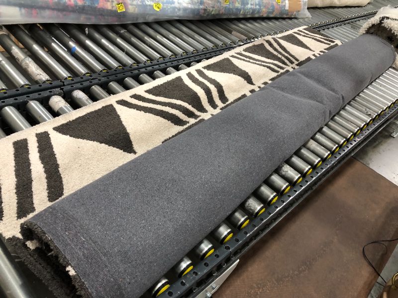 Photo 1 of 7'x10' Microplush Geo Knitted Area Rug - Project 62