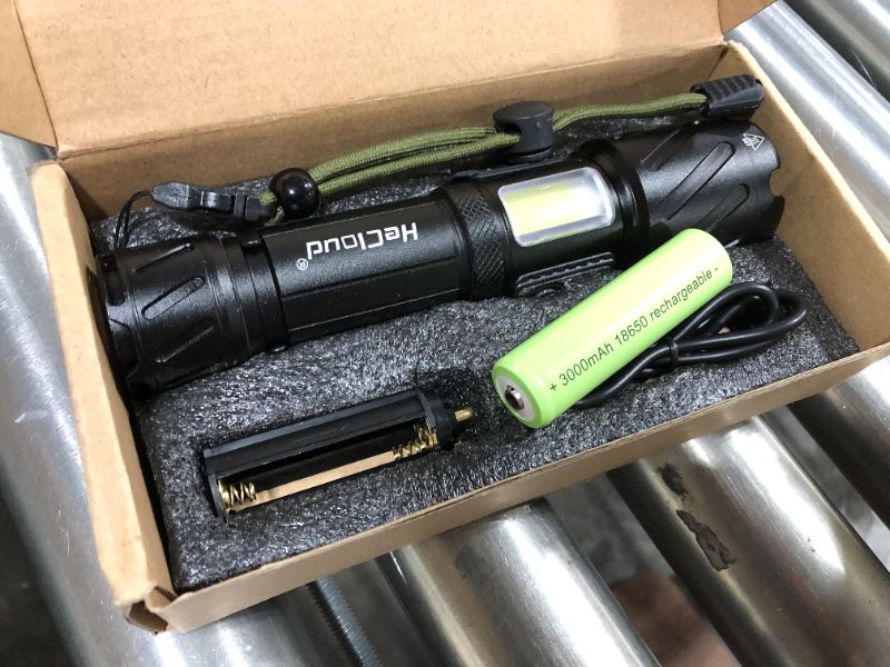 Photo 1 of HECLOUD Tactical Handgun Flashlight , 550 Lumens Waterproof Rechargeable Glock Pistol Light 