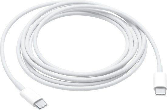 Photo 1 of Apple - 6.6' USB-C Charge Cable - White
