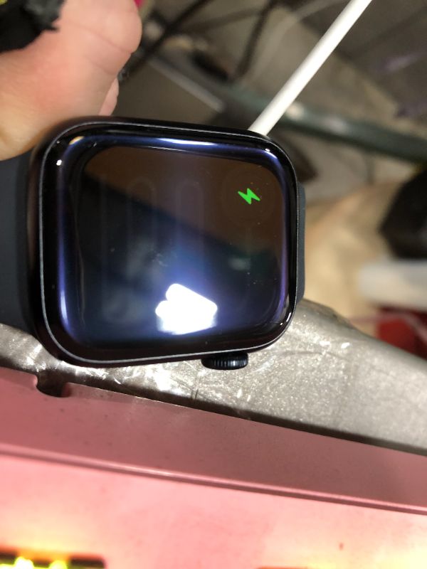 Photo 4 of PARTS ONLY---*-*-Apple Watch Series 7 (GPS) 41mm Midnight Aluminum Case - Midnight-***-ITEM IS LOCKED WITH PASSCODE**
