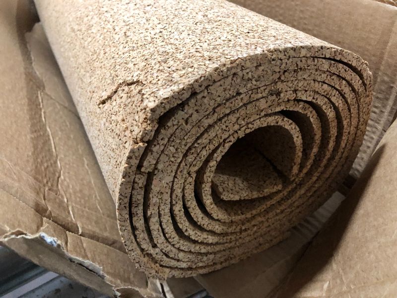 Photo 1 of Cork Roll 1/4 Inch Thick 4' Wide