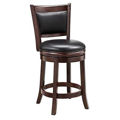 Photo 1 of Ball & Cast Swivel Counter Height Barstool 24 Inch Seat Height Cappuccino Set of 1