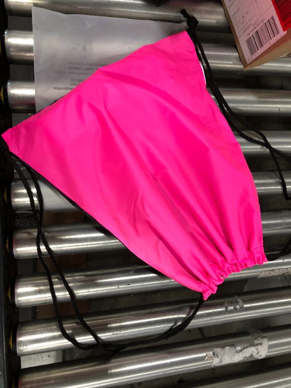 Photo 2 of Reflective Vest- Adjustable, Breathable Waterproof, and Lightweight. In bright pink with carrying case.