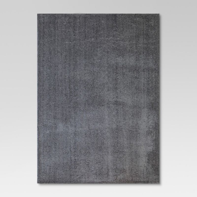 Photo 1 of 5'X7' Solid Tufted Micropoly Shag Area Rug - Project 62™