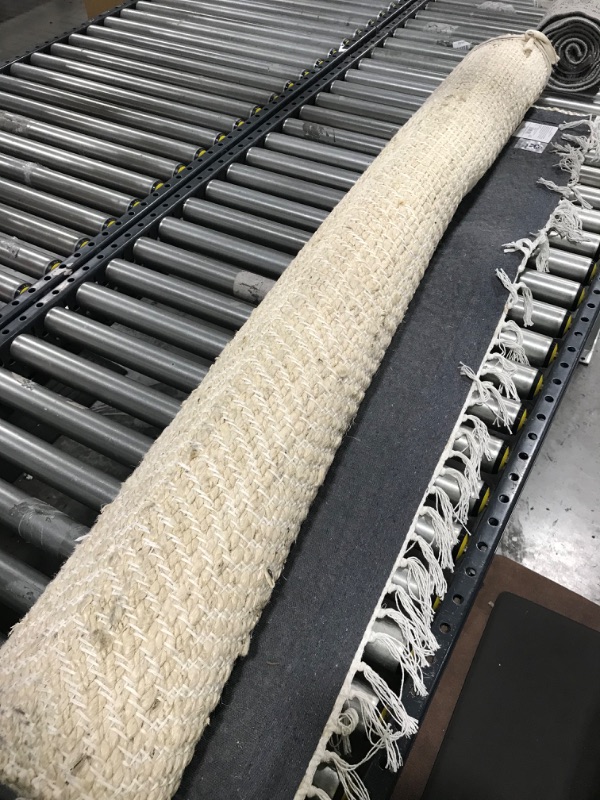 Photo 2 of 5'x7' Handloom Woven Area Rug Natural/Ivory - Threshold™
