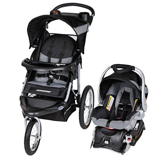 Photo 1 of Baby Trend Expedition Jogger Travel System, WHITE

