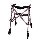 Photo 1 of Able Life Folding Travel Walking Aid Walker Rollator Hand brakes Pink