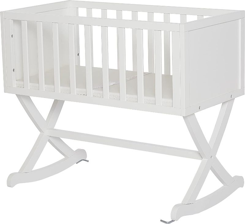 Photo 1 of Dream On Me Haven Cradle, White
