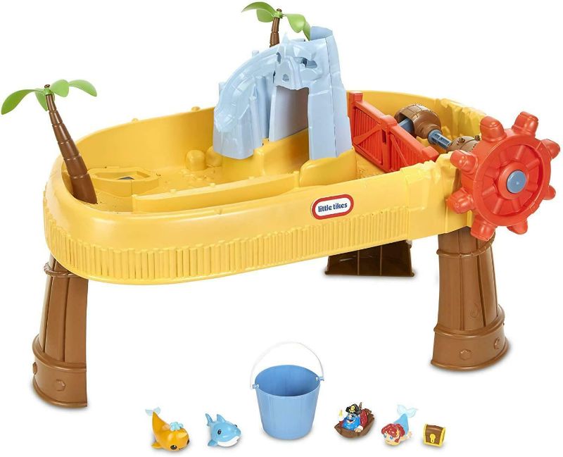Photo 1 of Little Tikes Island Wavemaker Water Table Kids Garden Play Table 2+

