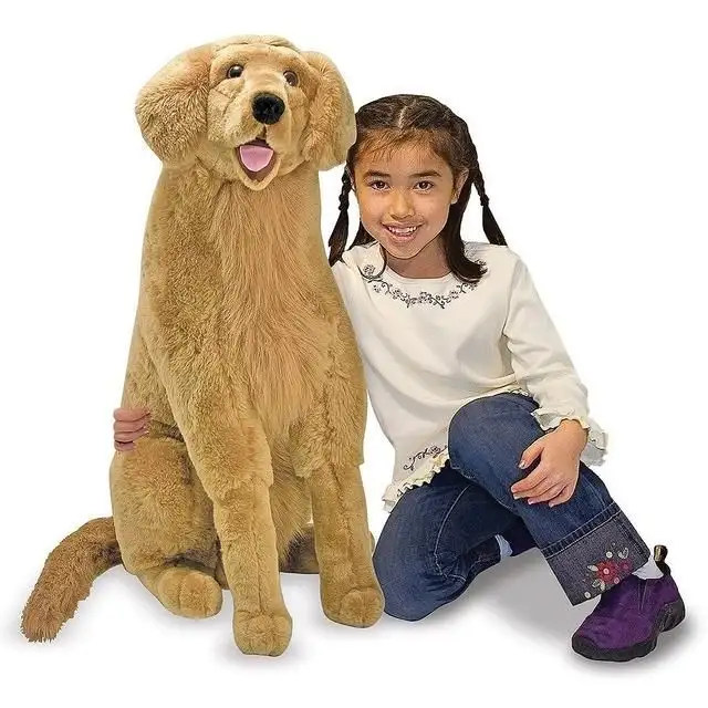 Photo 1 of MELISSA AND DOUG PLUSH GOLDEN RETRIEVER 2109