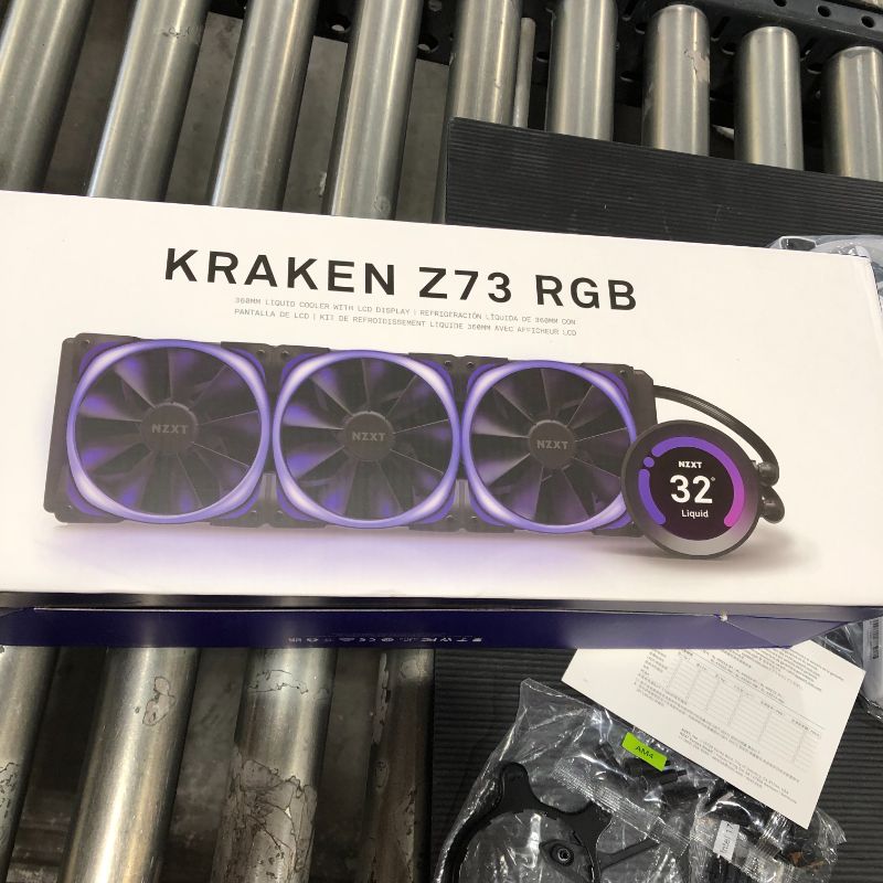 Photo 5 of NZXT Kraken Z73 RGB 360mm Liquid Cooler with LCD Display