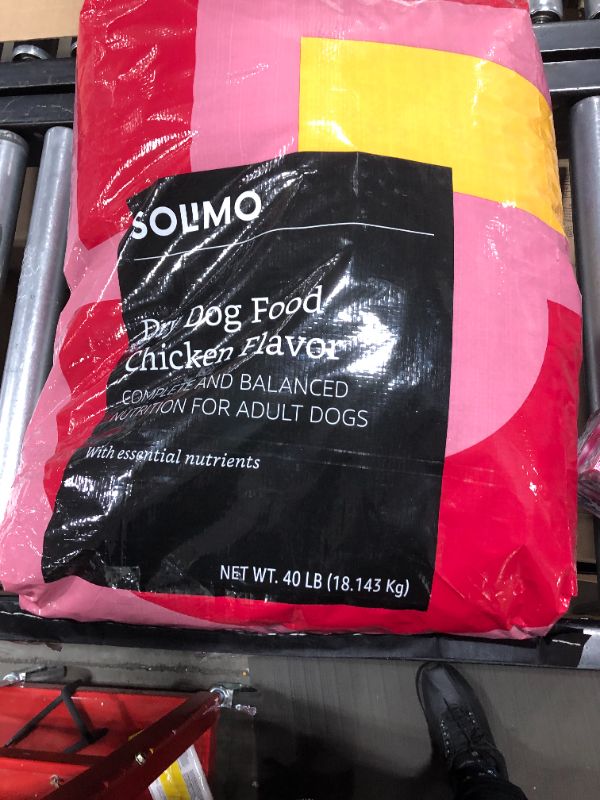 Photo 2 of  Solimo Basic Dry Dog Food with Grains (Chicken Flavor) bb 02.2022
