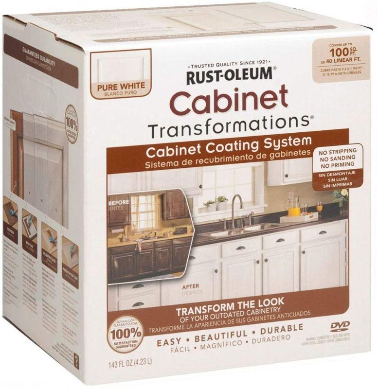 Photo 1 of  Transformations Cabinet Refinishing Kit, pure white

