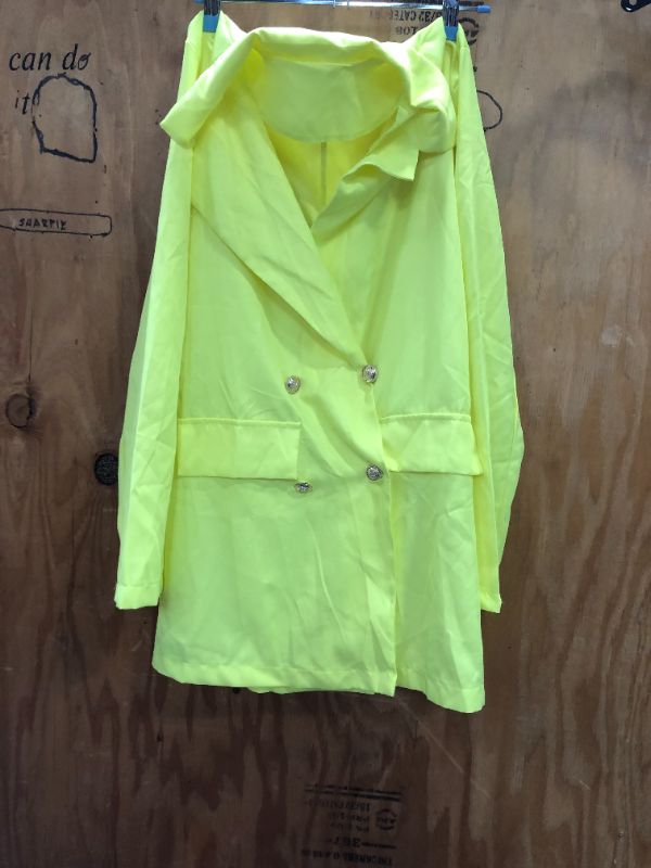 Photo 1 of Highlight yellow suit jacket  Size M