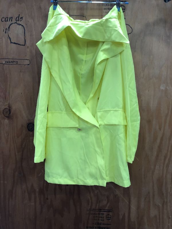 Photo 2 of Highlight yellow suit jacket  Size M