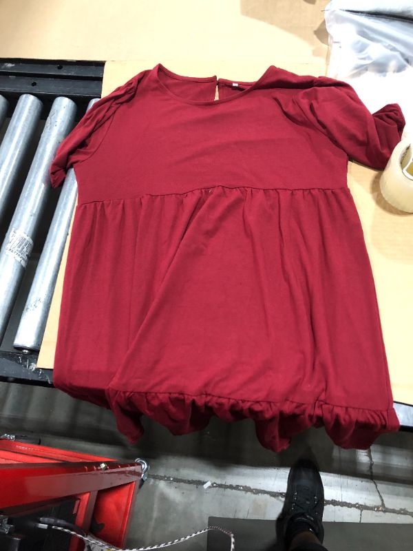 Photo 1 of Burgundy dress, Medium