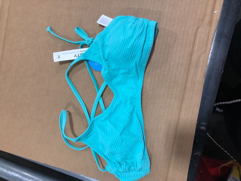 Photo 1 of Cupshe Teal bikini MEDIUM 