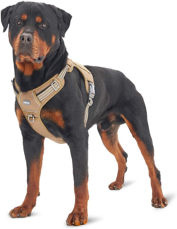 Photo 1 of Auroth Tactical Dog Harness for Small Medium Large Dogs No Pull Adjustable Pet Harness Reflective K9 Working Training Easy Control Pet Vest Military Service Dog Harnesses
